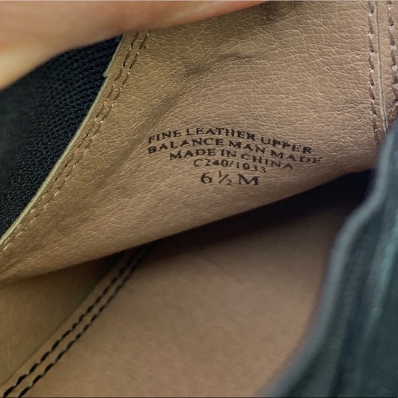 Splendid black Paddy Fine Leather Bootie Sz 6.5 - Picture 5 of 8